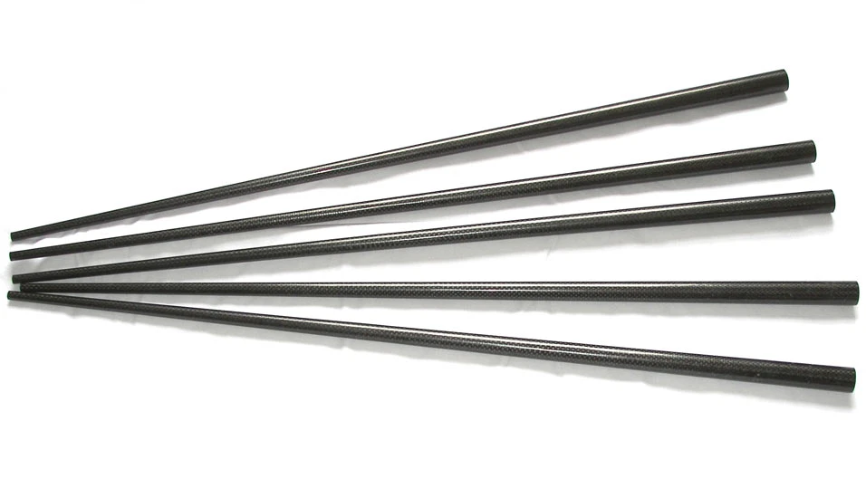 25mm - 9mm X 1m Tapered Carbon Boom - Image 2