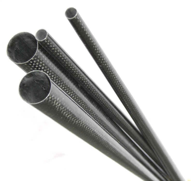25mm - 9mm X 1m Tapered Carbon Boom