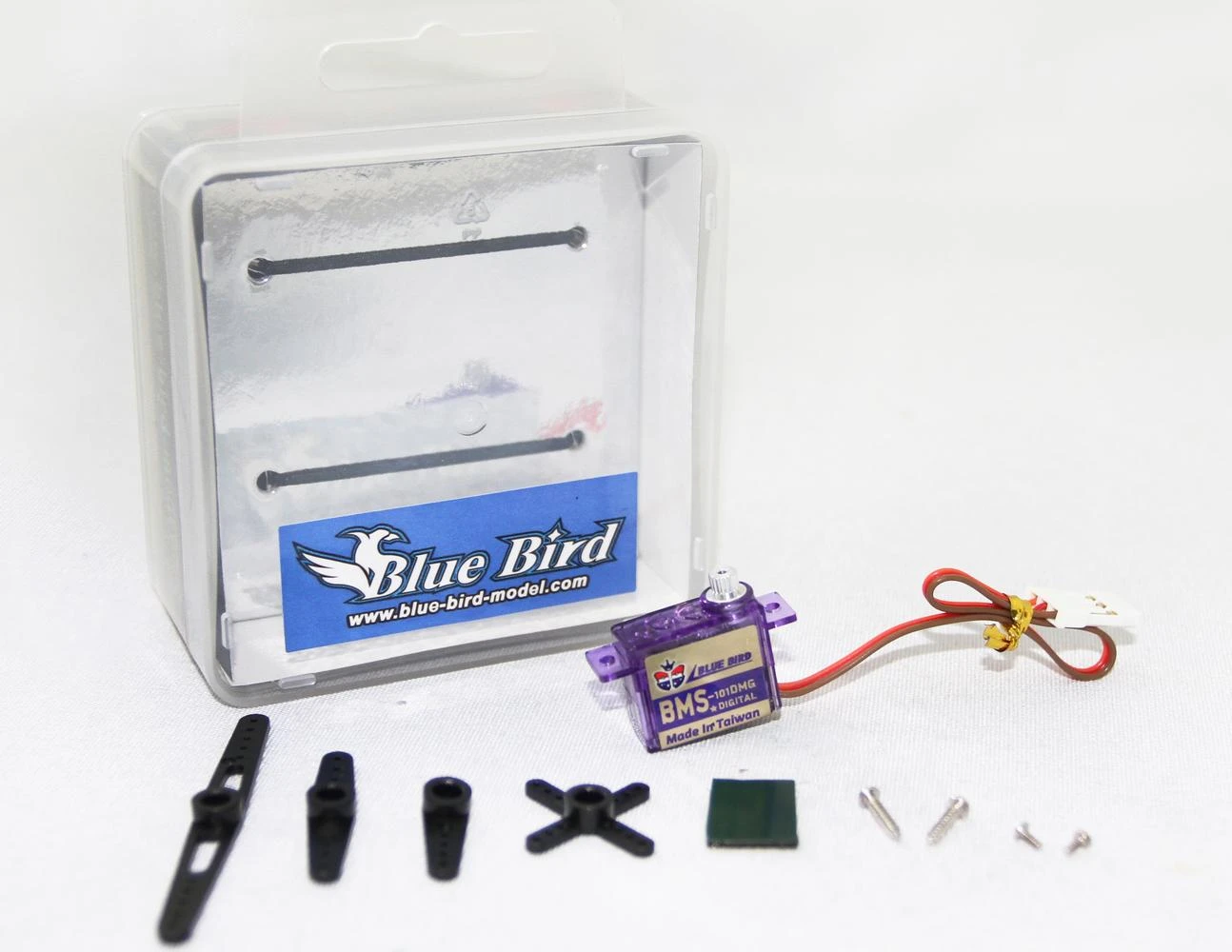 Blue Bird BMS-101DMG Servo - 1.0Kg.cm 0.07s 4.5g 8mm - Image 4