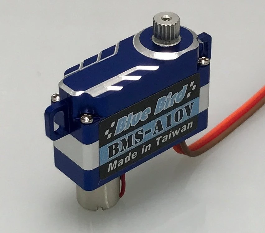 Blue Bird BMS-A10V Wing Servo - 3.2Kg.cm 0.07s 7.4g 8mm - Image 2