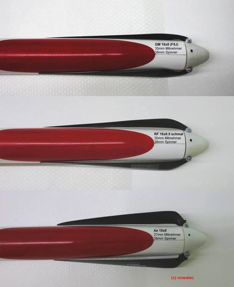 GM 14x10F Folding Prop Blades Flat - Image 4