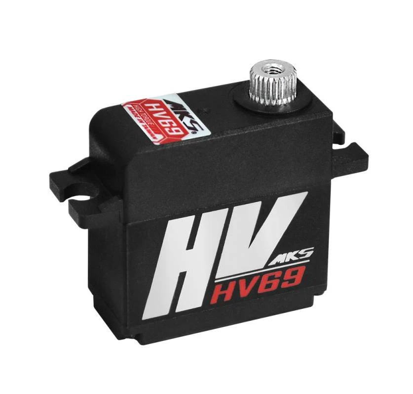 MKS HV69 Servo - 10.2Kg.cm 0.10s 21.0g 13mm - Image 2
